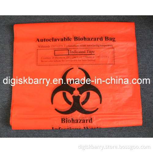 Autoclavable Bag Withstand 135 Degrees Celsius Steam Autoclavable Temperature
